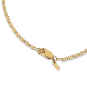 Envision S-chain halskæde i forgyldt sølv af Jane Kønig ESCN01SS2100-G